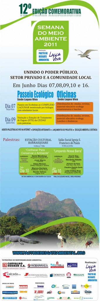 Lagoa Viva: Programação Semana do Meio Ambiente 2011