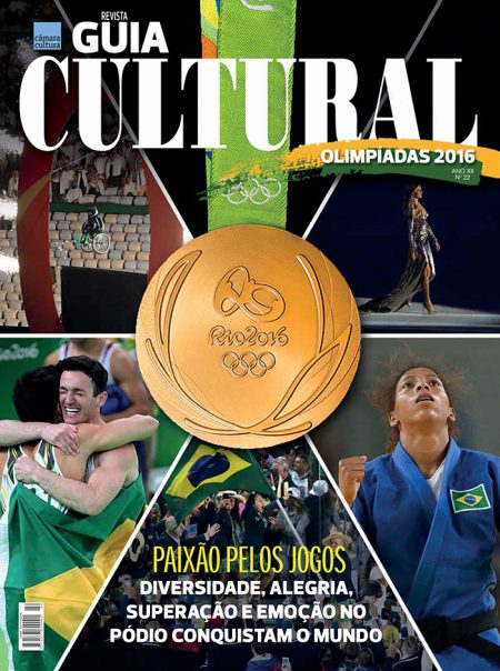 Capa da Edição nº 22 Revista Guia Cultural Olimpíada
