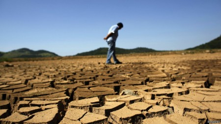 Brasil sente os efeitos das altas temperaturas e de chuvas insuficientes.